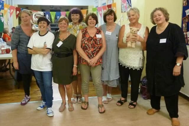 The Hastings and St Leonards on Sea Wonky Women WI celebrate their fifth anniversary SUS-161210-110353001