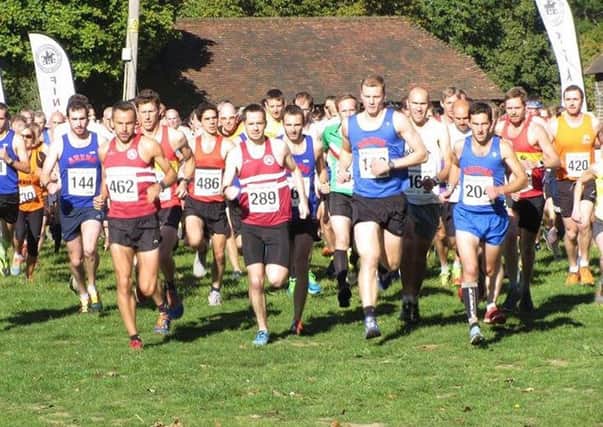 550 runners took on races at the Hickstead Gallop hosted by Haywards Heath Harriers on Sunday.