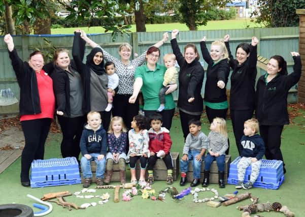 Baby Daisy Chain Nursery has been rated outstanding by Ofsted.