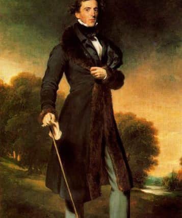 The portrait of David Lyon by Sir Thomas Lawrence