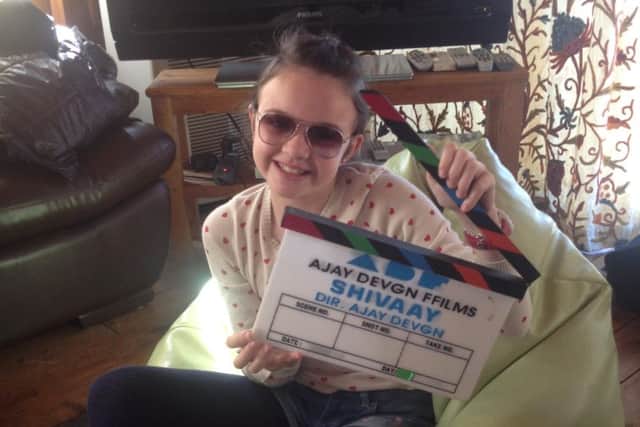 Abigail Eames from Goring had a starring role in Bollywood film Shivaay