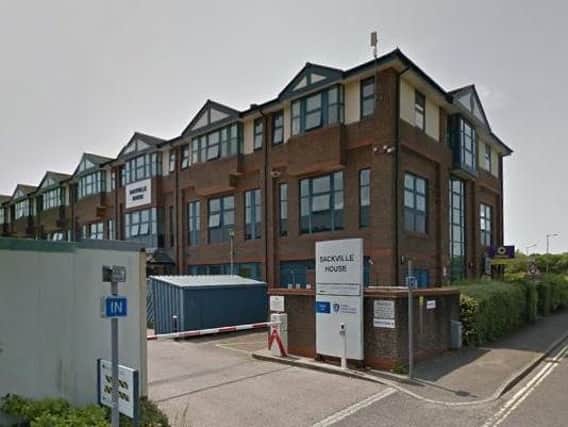 Fujitsu UK's Lewes office. Photo courtesy of Google