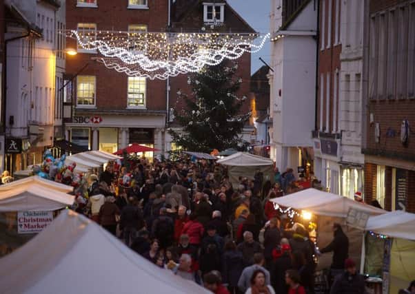 Chichester BID is responsible for a range of events including the Christmas lights. Picture: Tobias Key
