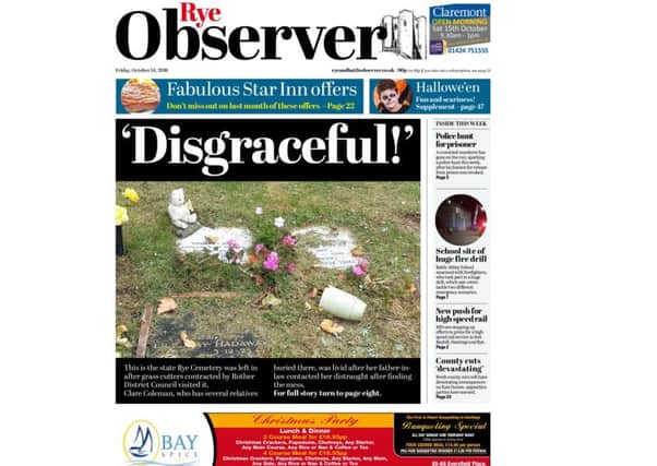 Today's Rye Observer (Friday, October 14)