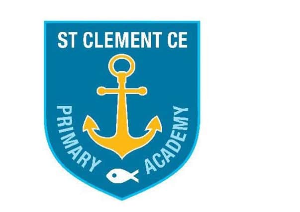 The badge for St Clement CE Primary Academy, the new school planned for Shoreham