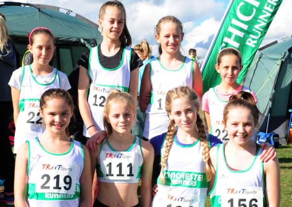 The Chichester under-13 girls' team / Picture by Kate Shemilt