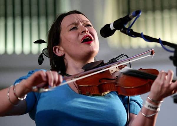Eliza Carthy at St Mary In The Castle SUS-161017-111132001