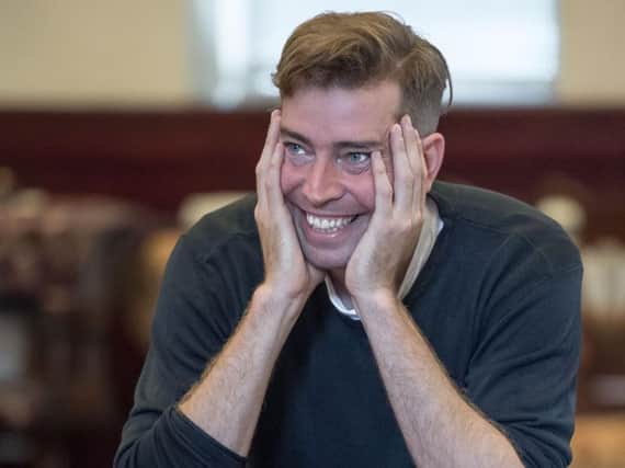 Edward Bennett in rehearsal for Love's Labour's Lost at Chichester Festival Theatre