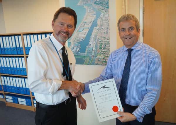 David Miller has worked at Shoreham Port for 30 years