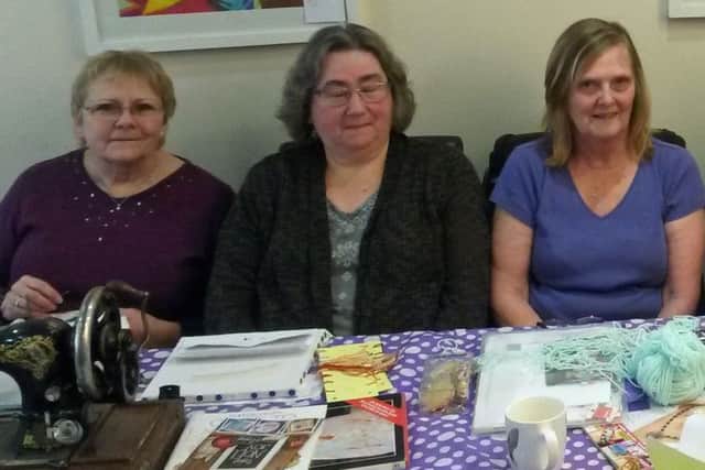 Other ladies from the cross stitch and natter group