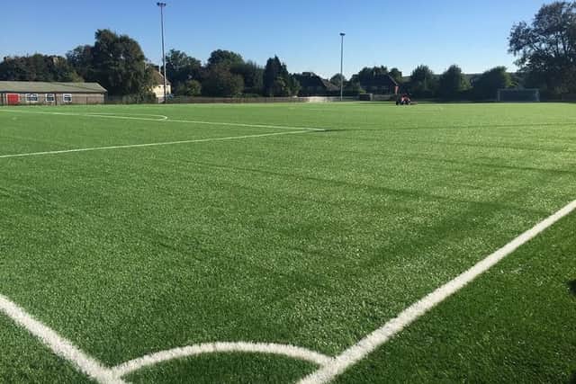Steyning's state-of-the-art 3G surface was unveiled at the Shooting Field this weekend