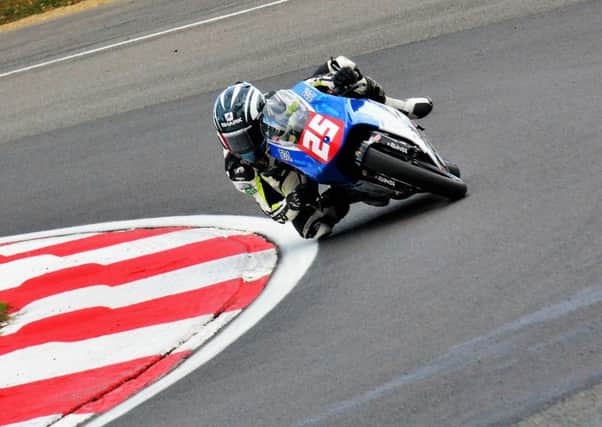 Thomas Strudwick in action at Brands Hatch. Picture by Colin Hill