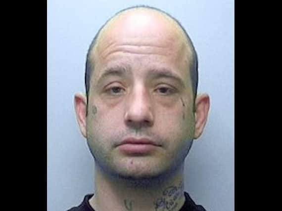 John Paul Healey has been jailed for four years and six months after pleading guilty to a string of offences