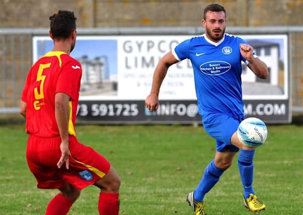 Jamie Cradock was on target for Shoreham on Tuesday evening