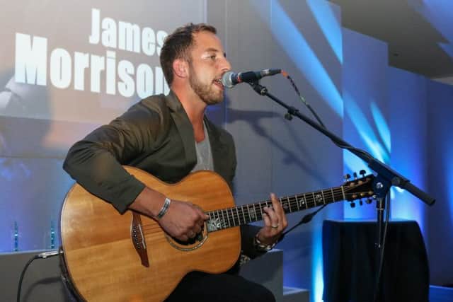 James Morrison was the star music guest. Photo: Simon Ward Photography SUS-161018-174601001