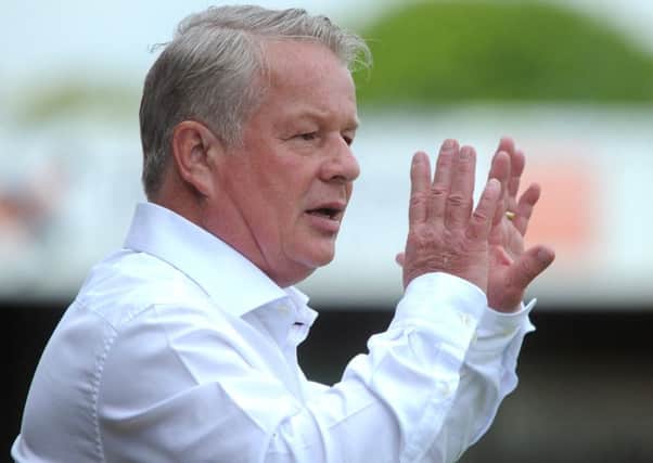 Crawley Town FC Manager Dermot Drummy. 07-05-16. Pic Steve Robards  SR1613264 SUS-160705-170854001