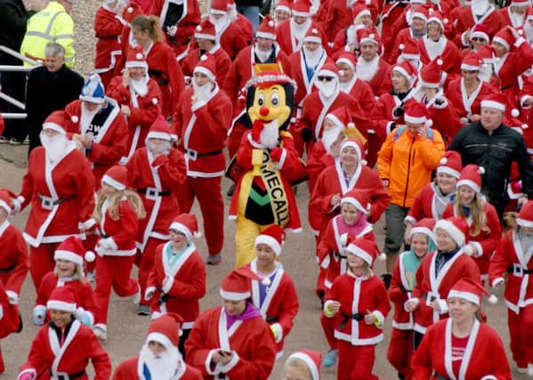 Bexhill Lions' Family Santa Dash 2015. Photo by Derek Canty. SUS-150612-131616001
