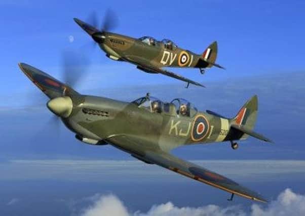 Spitfires regularly fly from Goodwood over Selsey
