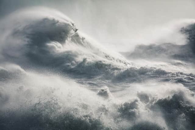 Maelstrom, Storm Imogen, Newhaven, East Sussex, England SUS-161024-170714001