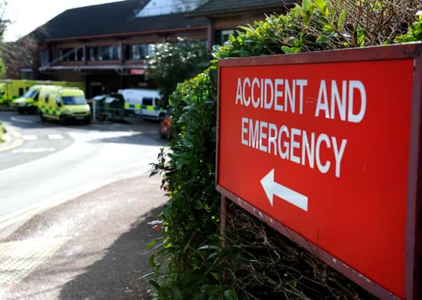 Princess Royal Hospital accident and emergency a+e, Haywards Heath. Pic Steve Robards  SR1606934 SUS-160229-175052001
