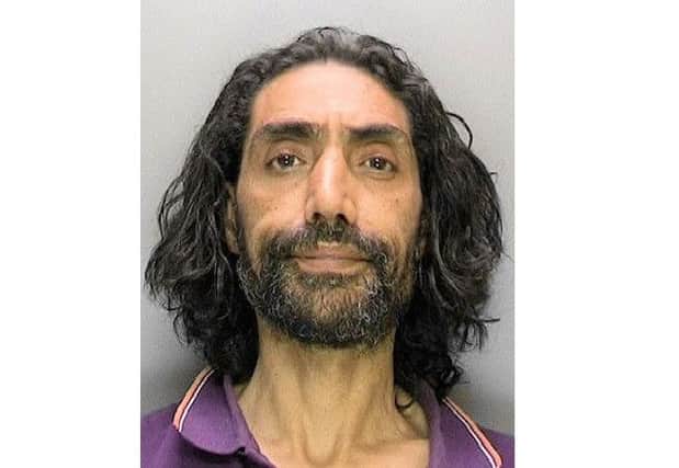 Said Bahaji, 50, from Burnham Place, Horsham, has been banned from a number of shops in Horsham for two years. Picture: Sussex Police