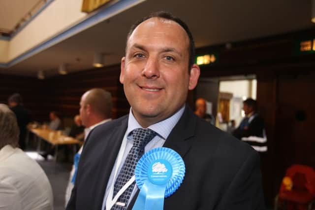 Antony Baker, pictured at the Worthing Borough Council elections count in May