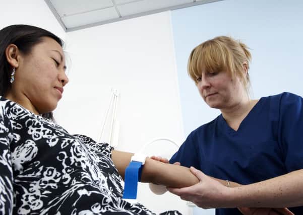 The flu vaccine is provided free at GP practices across the area to those who are eligible