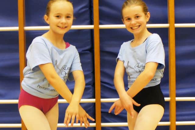 Rebecca Brown from East Preston and Holly Street from Rustington rehearsing for Swan Lake. Picture: Ben Garner