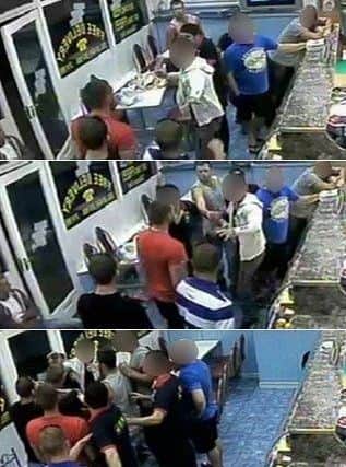 Sussex Police released CCTV images of the attack. SUS-161026-163645001