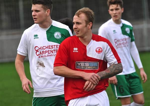 Rory Biggs was on target for Arundel last night