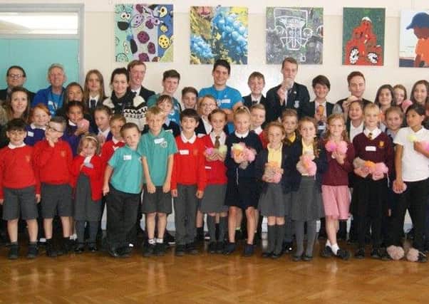 Students from more than six local primary schools visited the college