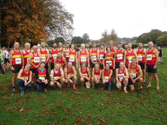 All the Lewes AC runners that competed at Lancing.