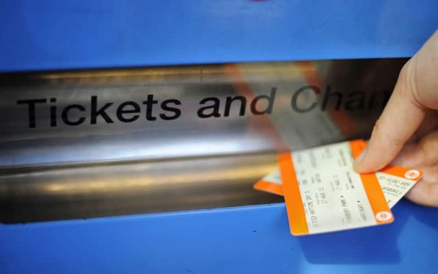 Fake rail tickets are being sold online. Photo by  Lauren Hurley
