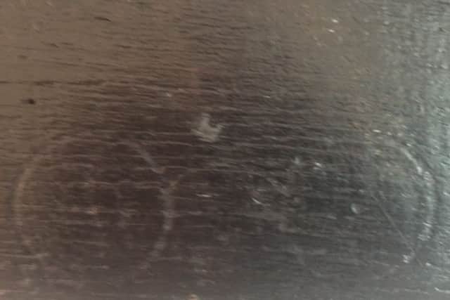 Witch marks are present at a property in Tulleys Farm in Crawley, says owner Stuart Beare