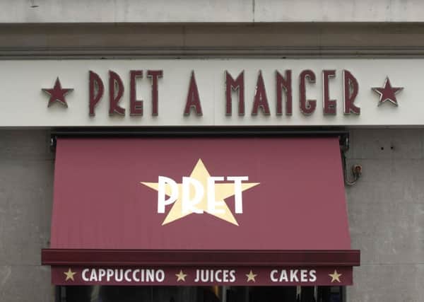 Pret a Manger stock picture