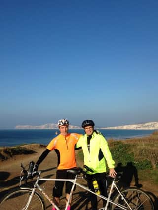 Rue and Kieron's IOW Tandem Cycle Challenge