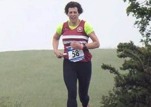 The officer tackled the run in support of the PC Nicola Hughes Memorial Fund, set up in memory of Greater Manchester Police officers Nicola Hughes and Fiona Bone, who were killed while responding to a burglary in September 2012. Picture: Sussex Police