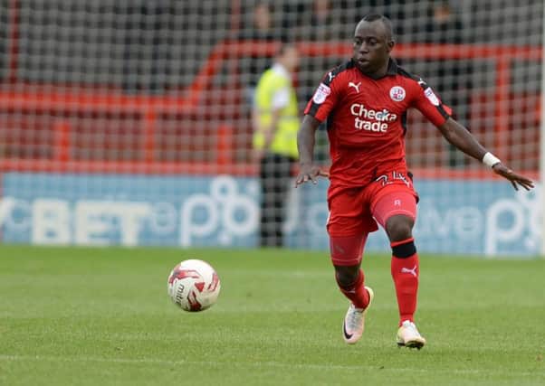 Kaby Djalo. Crawley v Luton. Picture by Phil Westlake SUS-160918-190102001