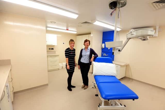 ks16001177-1 LH Park Surgery New  phot kate
Victoria Finn, paramedic practitioner, left, and Shelley Foreman, nurse practitioner in the new treatment area.ks16001177-1 SUS-160711-171457008