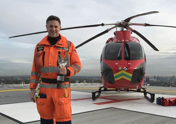 Dr Simon Walsh, 46, from Rustington, won a Pride of Britain award for his work with London's Air Ambulance