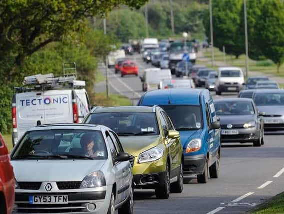Delays are expected on the A272 due to a 'large lorry' with an 'abnormal load' getting stuck, Sussex Police confirmed