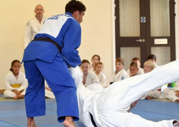 Judo students learned about other martial arts