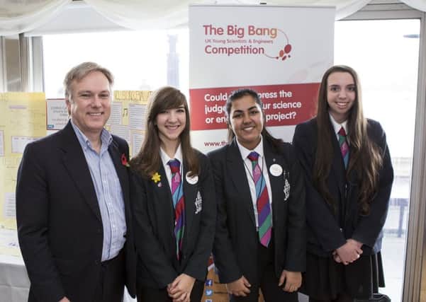 The competition recognises young peoples achievements in science, technology, engineering and maths. Picture: Office of Henry Smith MP