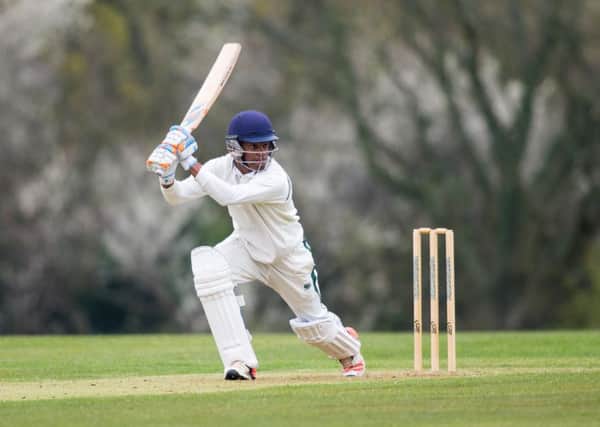 Delray Rawlins playing against the MCC and Bede's photo credit Sarah Williams SUS-161105-093504001