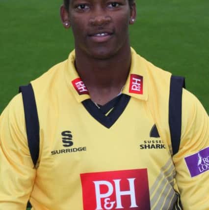 Delray Rawlins has signed his first professional contract with Sussex