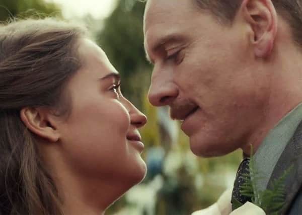 Alicia Vikander and Michael Fassbender in The Light Between Oceans SUS-160511-093616001