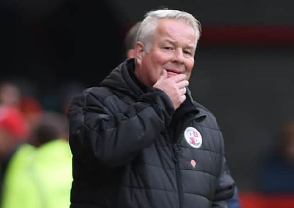 Crawley Town boss Dermot Drummy. Picture PW Sporting Photography SUS-160611-220026001