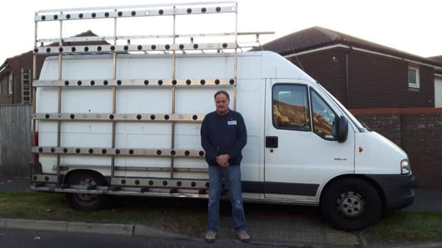 Phil Lucas was 'fuming' after being told his van was too heavy to enter the tip