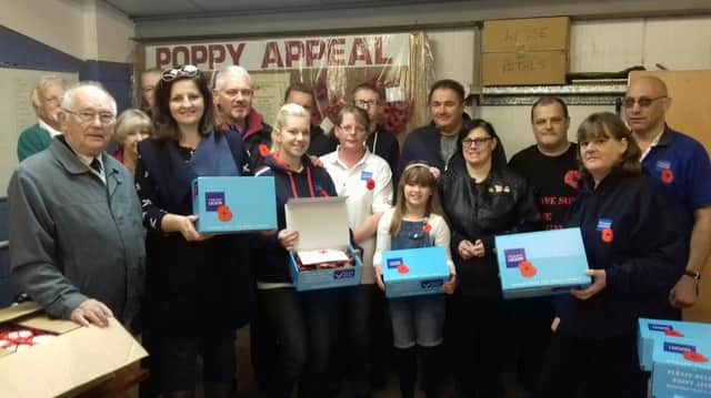 Volunteers teamed up this weekend to save Eastbourne's Poppy Appeal