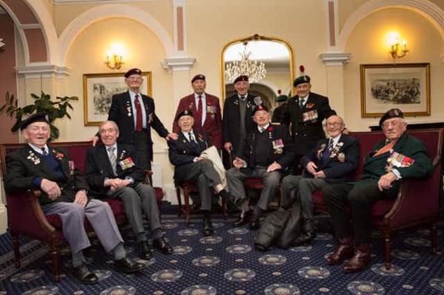 Veterans attend screening of Janet Hodgson's film documenting their trip to honour fallen comrades. Photo by Russell Jacobs.